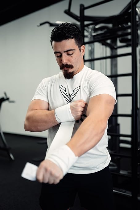 Stoic Knee Sleeves (IPF Approved) – 7mm Knee Support for Powerlifting, Weightlifting & Squats – Used in World Competitions – USAPL & USPA Compliant – Pair for Men & Women (XLarge, White)