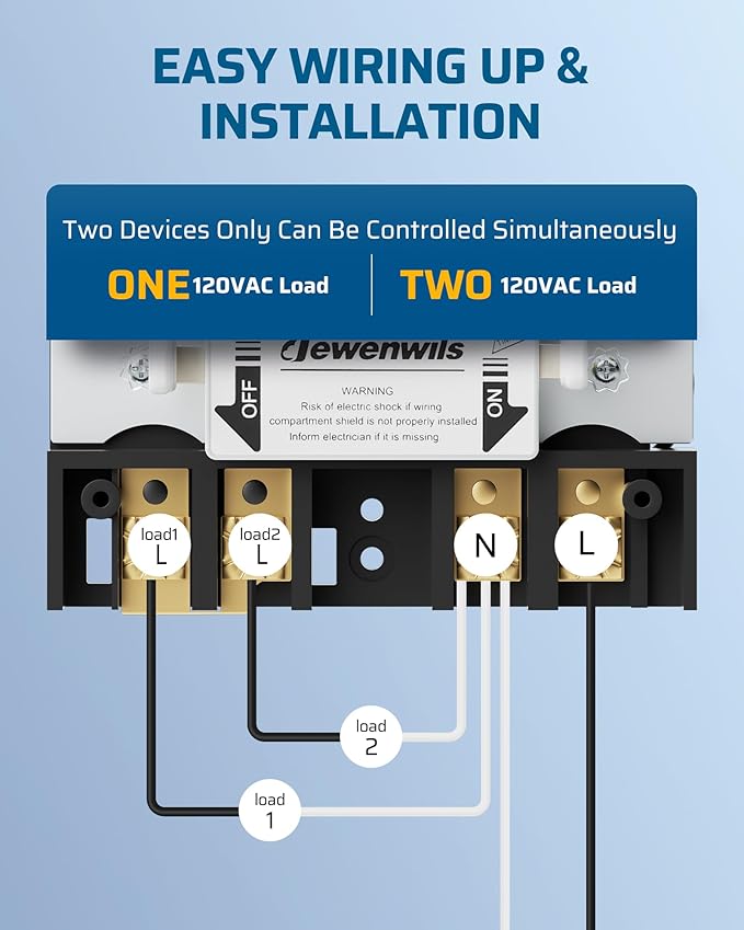 DEWENWILS T104M 24-Hour Mechanical Timer Switch (Mechanism Only), 120VAC SPST, 2HP 40A Pool Pump Timer Replacement, Heavy Duty, Manual Override, 2 ON/Off Time Switch for Pool Pump, Water Heater