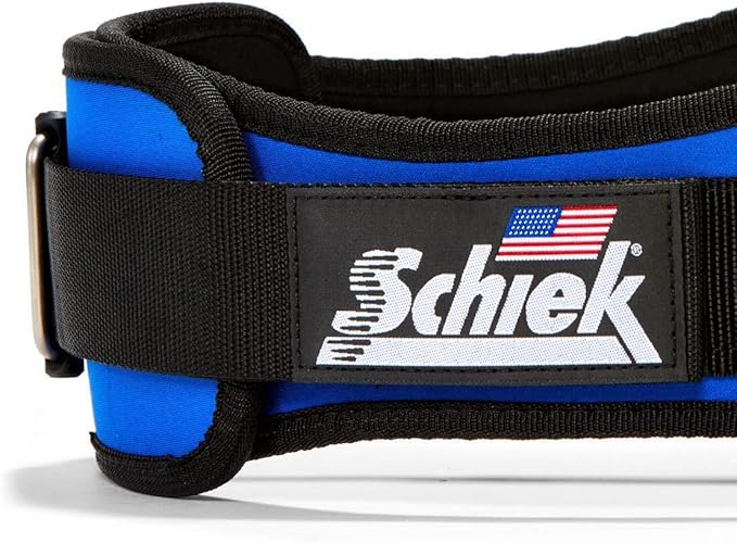 Schiek Sports Model 2006 Nylon 6" Weight Lifting Belt - XS - Royal Blue