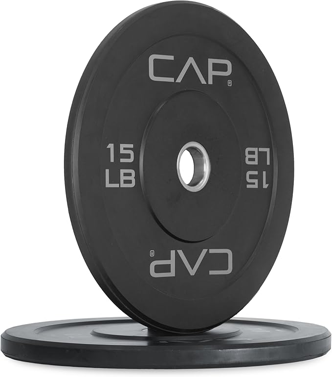 CAP Barbell Rubber Olympic Bumper Plate | Multiple Options/Colors