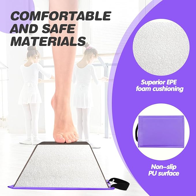 FBSPORT Cheer Flyer Stand, PU Non-Slip Stand Cheer for Promotion and Development of Flexibility, Coordination