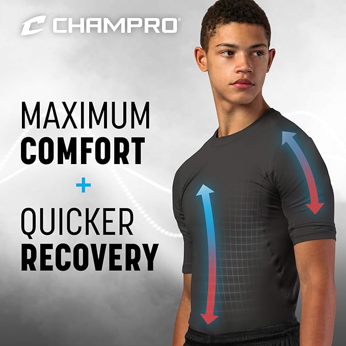 Champro Youth Half Sleeve Compression Shirt