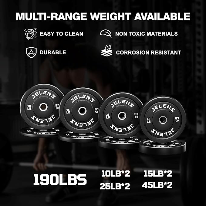 JELENS C12 Squat Rack for Home Gym, 2000LBS Power Rack with Adjustable Pulley System, Power Cage Workout Equipment with LAT Pulldown and Training Attachment
