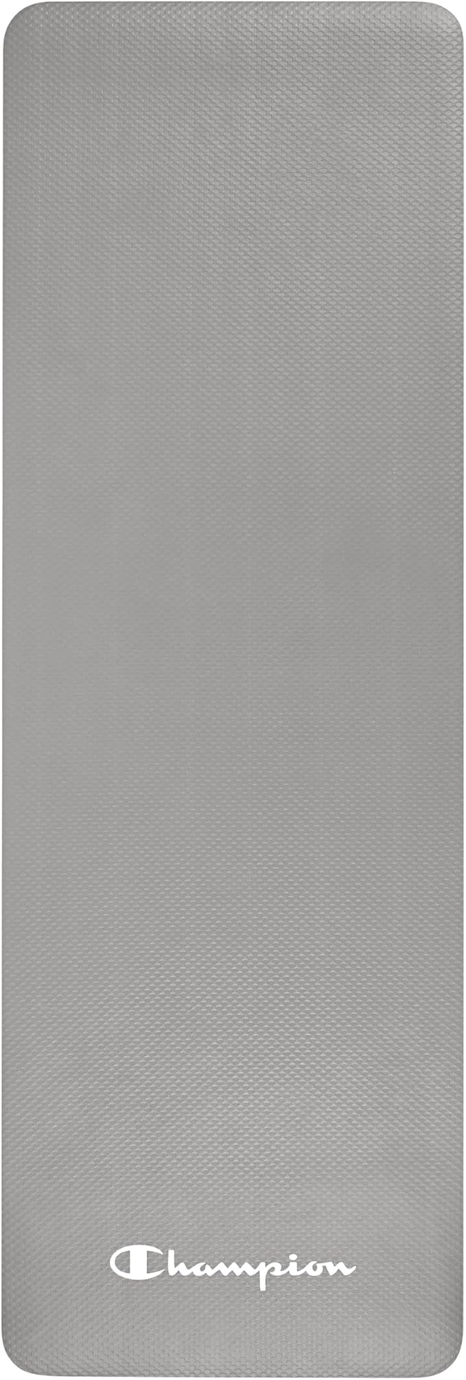 Champion 10mm Exercise Mat, Cushioned Non-Slip Workout Mat with Textured Base for Yoga, Pilates, Stretching & Floor-Based Training, Lightweight NBR Material, Includes Carry-On Strap