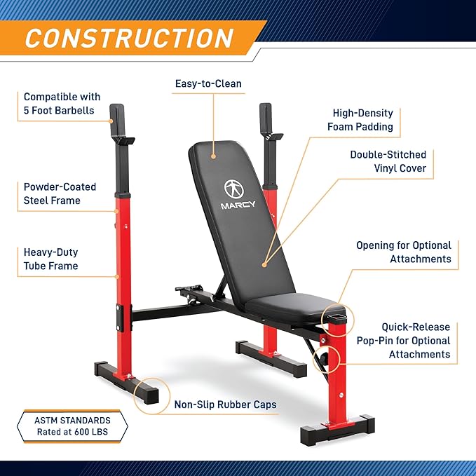 Marcy Weight Bench Accessory - Arm Curl ACC-8215AC