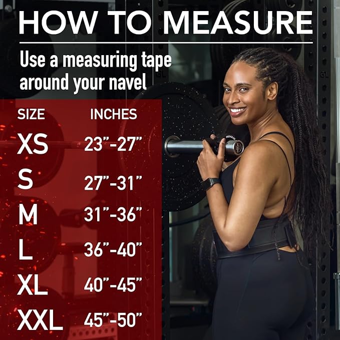 Dark Iron Fitness Self-Locking Weight Lifting Belt for Powerlifting, Squats, Premium Gym Core & Back Support, Weightlifting Training Equipment