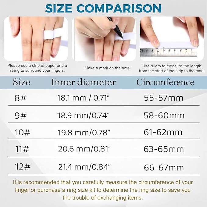Smart Ring for Women Men Fitness Tracker with Blood Pressure,Heart Rate,Sleep Monitoring,Step Counting,for iPhone and Android,Waterproof smart blood pressure monitor,No Subscription Fees,Gold 8 size