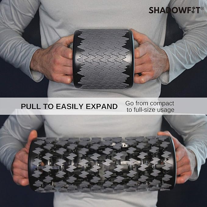 Foam Roller Equipment for Sore Muscle, Tissues ∣ Massage Rollers for Maximum Tension Relief ∣ High Density Foam for Deep Tissue Pain Relief, Thigh, Arms (Gray)