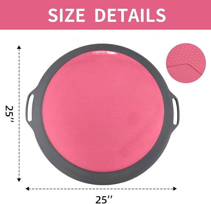 Half yoga ball, stable ball for fitness, core stability training for family fitness exercise, skid equipment for training， exercise equipment