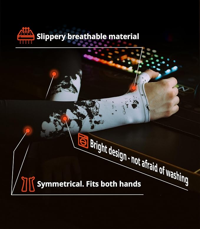 Gaming Arm Sleeve PC Sport compression esports gamer sleeve
