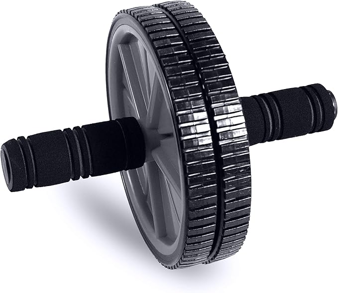 Tone Fitness Ab Roller Toning Wheel for Abs Workout, Gray