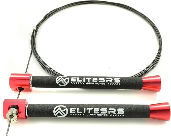 Ultra Thin Replacement Jump Rope Cable - Fastest Competition Speed Rope - 9ft Long / 1.2mm Thick with PTFE Coating - Jumps Ropes - Fits Elite Surge 2.0 and Other Cable Speed Ropes