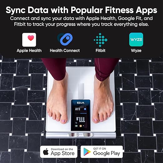 Wyze Smart Scale Ultra BodyScan with Handle – Wi-Fi & Bluetooth Body Composition Scale for Weight, BMI, Body Fat, Muscle Mass, and Segmental Measurement, 400 lbs, White