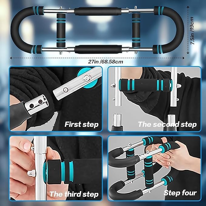 Twister Arm Trainer, Chest Workout Equipment, Home Gym Equipment, Arm Trainer for Men, Chest Trainer for Men, Forearm Strengthener, Workout Equipment, Exercise Equipment, Arm Trainer with Free Gloves
