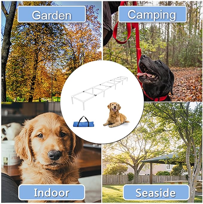 Dogs Agility Training Ladder,Dog Agility Training Equipment for Pet Outdoor Games