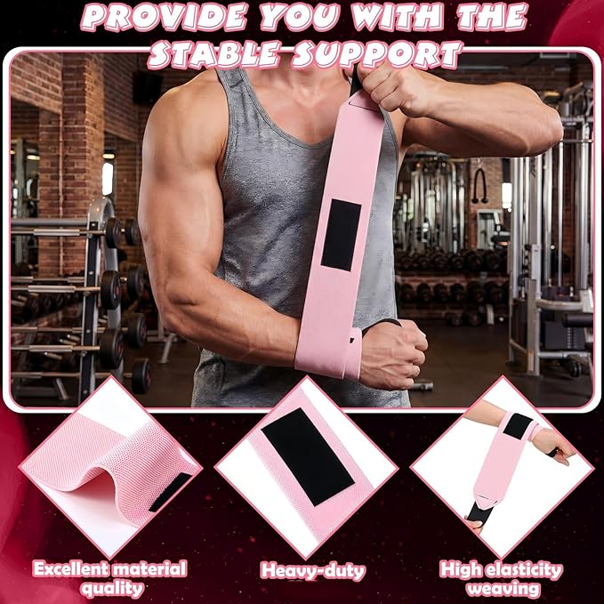Unittype 2 Pack Weightlifting Training Gloves and Wrist Wrap Support, Full Palm Protection, Workout Gloves for Gym with Wrist Brace for Sports Training Fitness Men Women