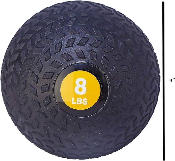 Fitvids Slam Medicine Wall Balls Workout Exercise Fitness Weighted Balls for Cross Training, Strength and Conditioning Exercises, Cardio and Core Workouts