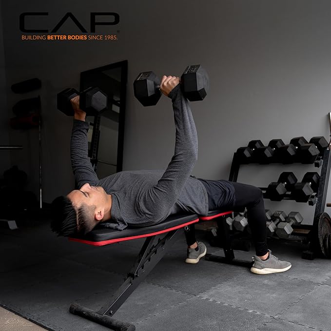 CAP Puzzle Exercise Mats | 1/2” Thick EVA Interlocking Foam Tiles for Home Gym Flooring | Multiple Options