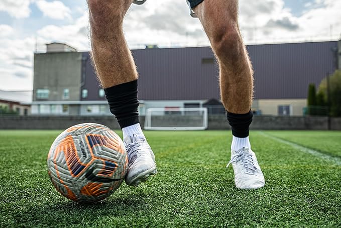 Tekkerz leg sleeve over 20 color variations compatible with grip socks for soccer, football, hockey, rugby athletic socks