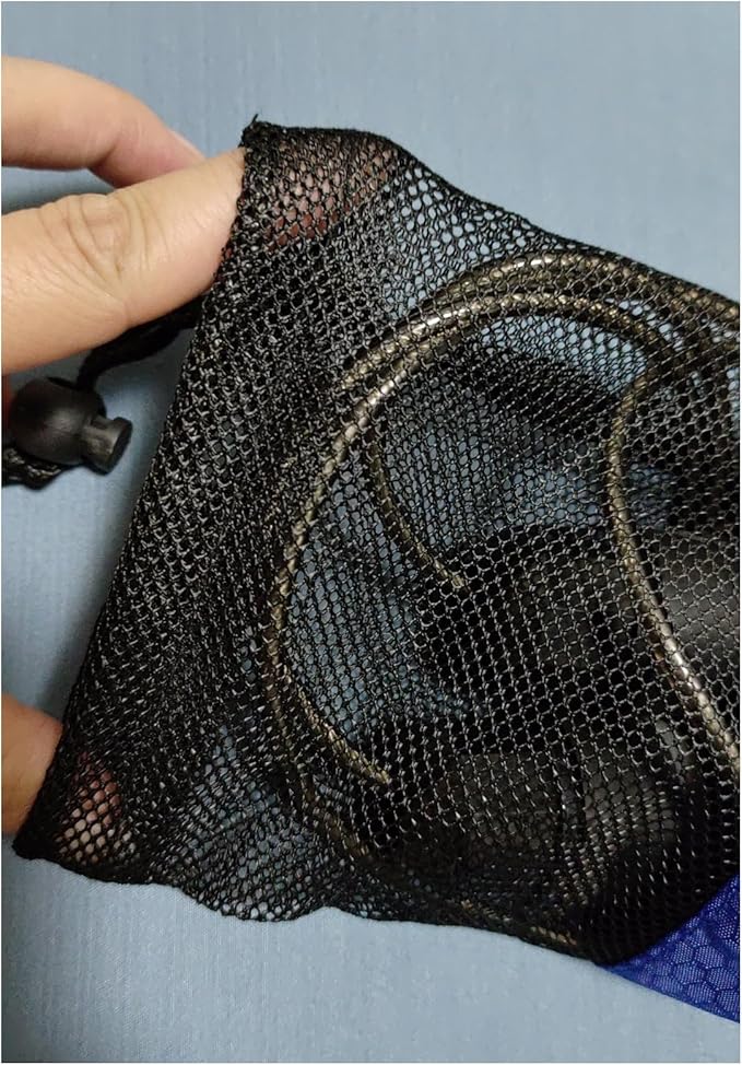 Jump Rope Bag Drawstring Gym Bag with Name Tags Mesh Jumping Rope Carrying Pouch Storage Organizer for Jump Ropes Cable Adjustable Steel Skipping Rope Speed Jumprope Boxing Cardio Fitness