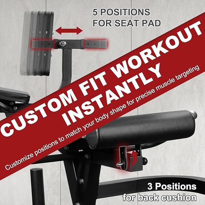 BalanceFrom Strength Training Machine, Adjustable Multifunctional Fitness Equipment for Home & Gym