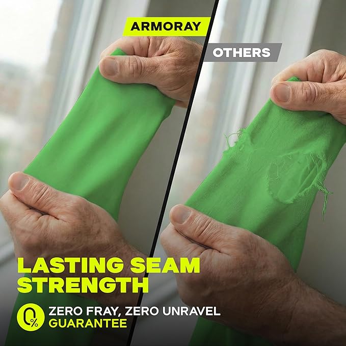 ARMORAY Arm Sleeves for Men and Women - UV Sun Protection Cooling Compression - Tattoo Cover Up Sleeve for Daily Wear & Work