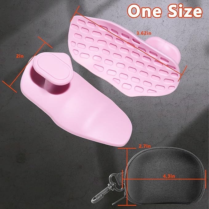 Silicone Gym Grips for Weight Lifting,Workout Gloves for Women Men Alternative,Anti Slip Gym Workout Grip,Rubber Gym Hand Grips-Weightlifting Grips Pad for Barbell,Pull Up,Ryptfit,Training