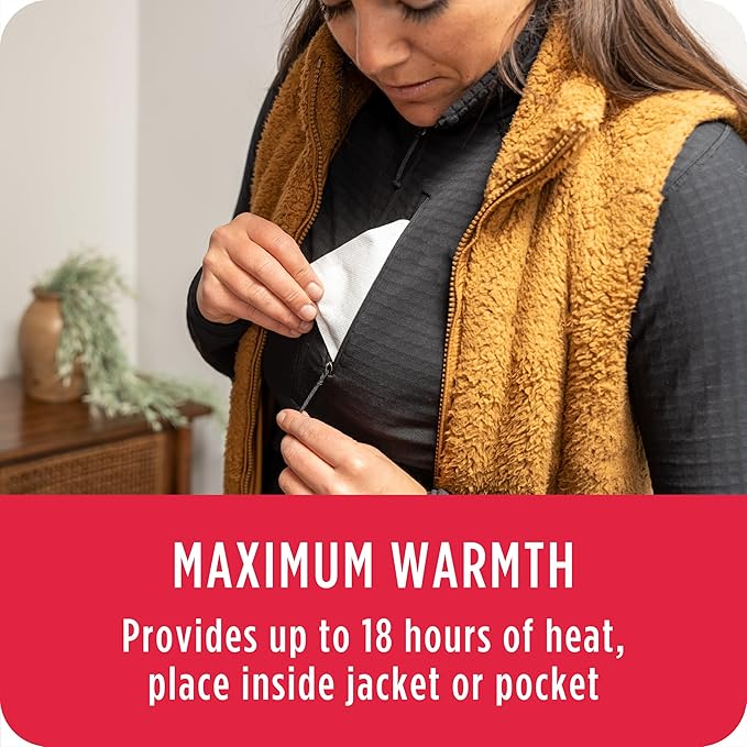 Little Hotties Body Warmers Bundle - Long-Lasting Heat Pads for Cold Weather Comfort