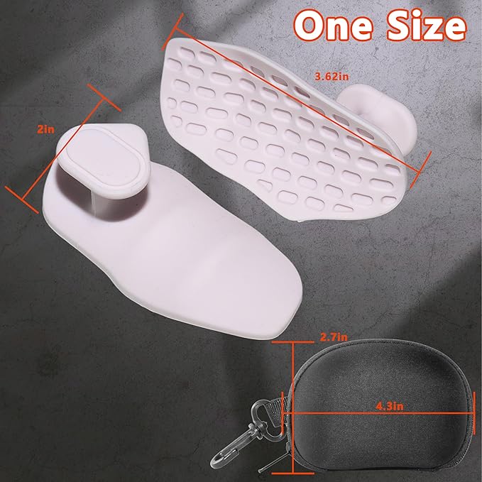 Silicone Gym Grips for Weight Lifting,Workout Gloves for Women Men Alternative,Anti Slip Gym Workout Grip,Rubber Gym Hand Grips-Weightlifting Grips Pad for Barbell,Pull Up,Ryptfit,Training