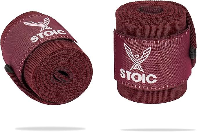 Stoic Wrist Wraps Weightlifting, Powerlifting, Cross Training, Bodybuilding with Thumb Loop. for Gym Workout, Men and Women Weight Lifting and Strength Training