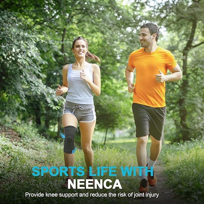 NEENCA Knee Compression Sleeve – Knee Brace for Women Men, Knee Pain Joint Pain Relief, Swelling, Inflammation, Circulation