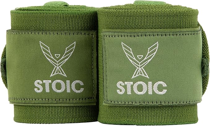 Stoic Wrist Wraps Weightlifting, Powerlifting, Cross Training, Bodybuilding with Thumb Loop. for Gym Workout, Men and Women Weight Lifting and Strength Training