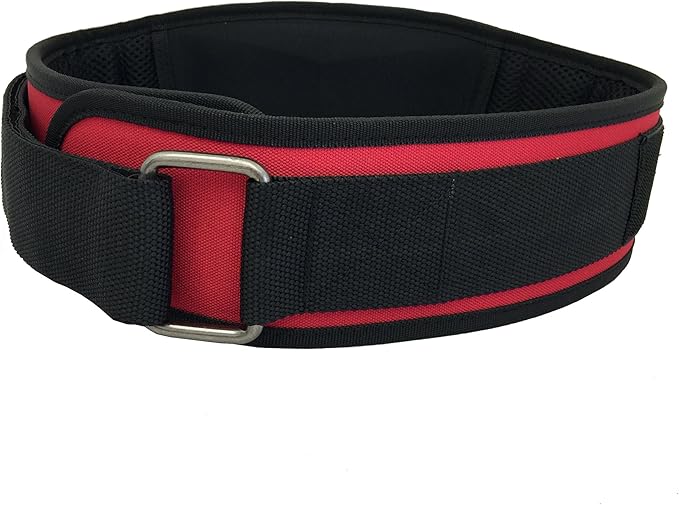 Fitness Belt for Weightlifting Powerlifting - SetWear Sport Back Belt- Olympic Lifting Squats Deadlift- Adjustable With Lumbar Wedge Back Support- Men & Women - Workout Gear