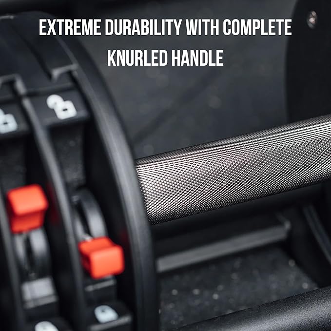 Rep Fitness Quickdraw Adjustable Dumbbells, Multiple weight ranges available including: 5-30, 5-40,5-50 and 5-60 lbs