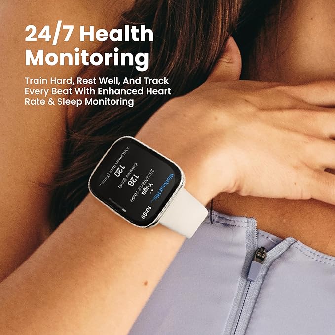Amazfit Bip 5 Unity Smart Watch 46mm, 11-Day Battery, Fitness Activity Tracker with 120+ Sports Modes, Heart Rate & Sleep Monitor, Customizable Watch Faces, for Android & iPhone, Charcoal