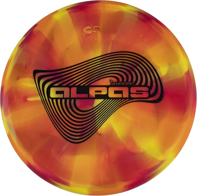 Divergent Discs ALPAS Putt and Approach Disc in Flexible StayPut Rubber from