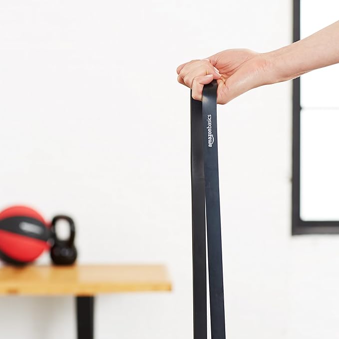 Amazon Basics Resistance Pull-Up Bands for Exercise, Workout, Stretching and Muscle Training