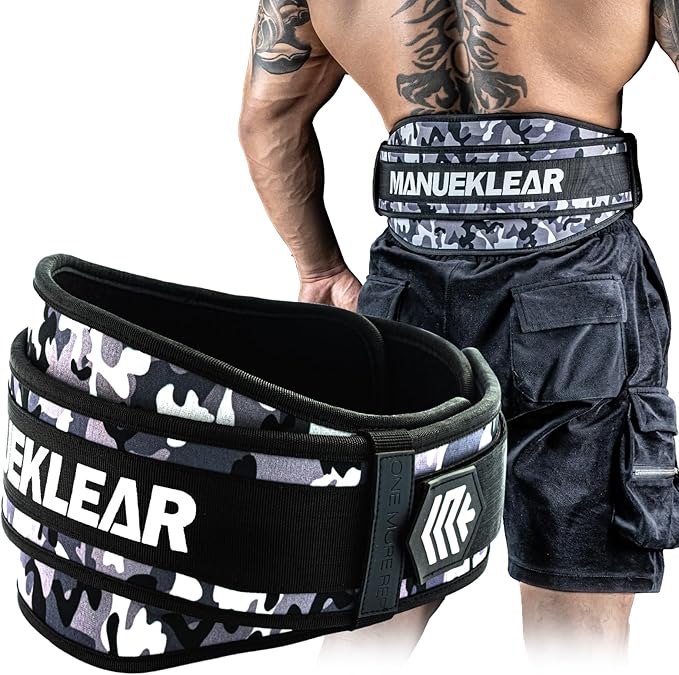 Weight Lifting Belt, Lifting Belts for Women Men,MANUEKLEAR Weightlifting Belt Quick Locking Back Support for Bodybuilding, Fitness, Powerlifting, Cross Training, Squats, Workout, Exercise