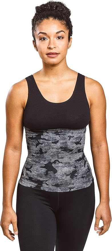 Sweat Shaper Waist Trimmer for Women, Waist Trainer Sauna Belt, Neoprene-free Waist Cincher, Thermo Sauna Slimming Belt