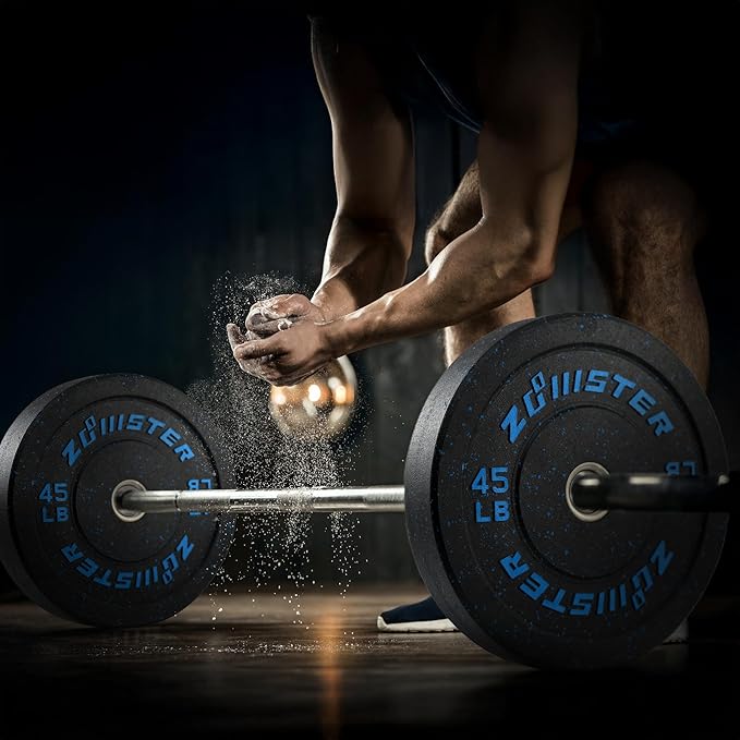 Bumper Weight Plate Olympic Plate Hi-Temp Bumper Weight Plate with Steel Insert Strength Training Weight Lifting Plate