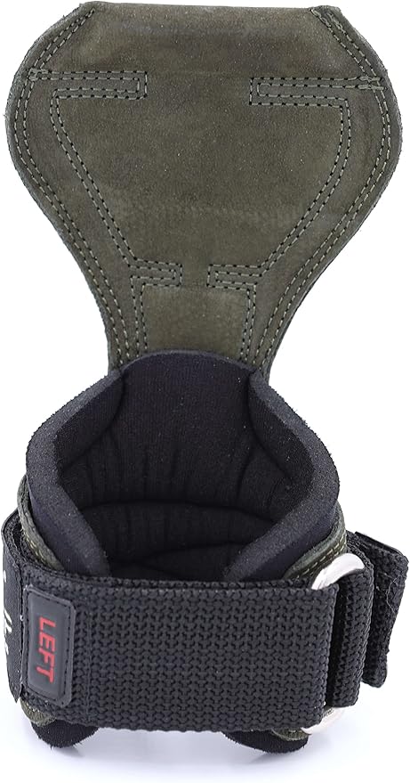 Cobra Grips Weight Lifting Gloves with Adjustable Neoprene Padded Wrist Wraps - Heavy Duty Alternative to Power Lifting Hooks for Deadlifts