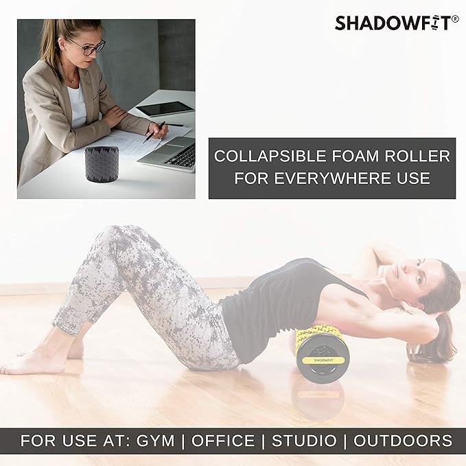 Foam Roller Equipment for Sore Muscle, Tissues ∣ Massage Rollers for Maximum Tension Relief ∣ High Density Foam for Deep Tissue Pain Relief, Thigh, Arms (Gray)