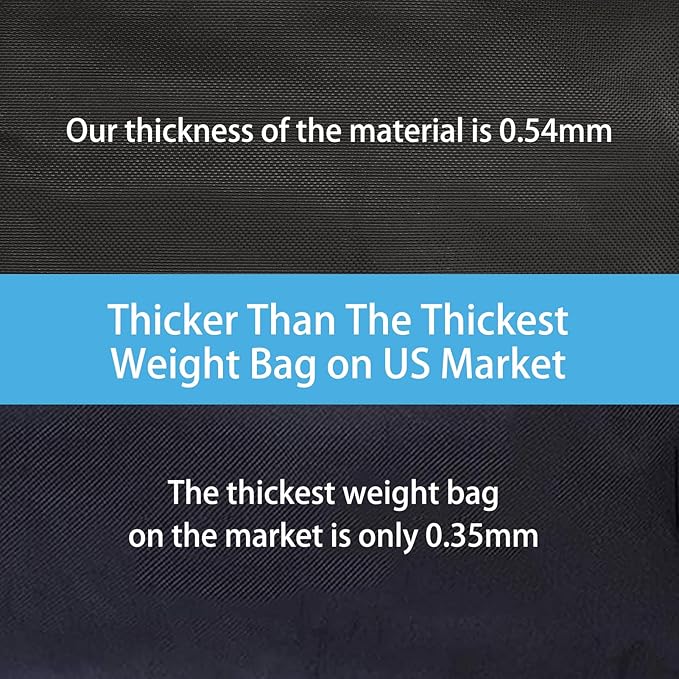 TRINKA 320 LBS Extra Large Canopy Weights Sand Bags Set of 4-1680D Oxford Heavy Duty Sandbags for Outdoor Tent, Patio Umbrella, Gazebo, Sun Selter, Windproof Pop up Tent Weights, Black (No Sand)