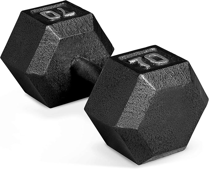 CAP Barbell Cast Iron Hex Dumbbell | Multiple Options