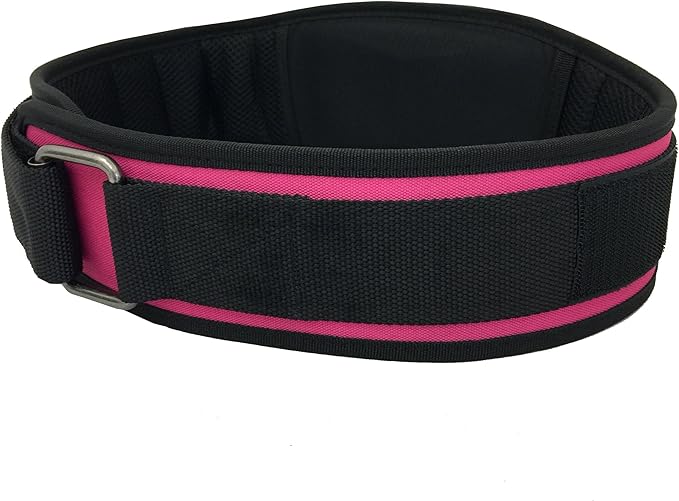 Fitness Belt for Weightlifting Powerlifting - SetWear Sport Back Belt- Olympic Lifting Squats Deadlift- Adjustable With Lumbar Wedge Back Support- Men & Women - Workout Gear