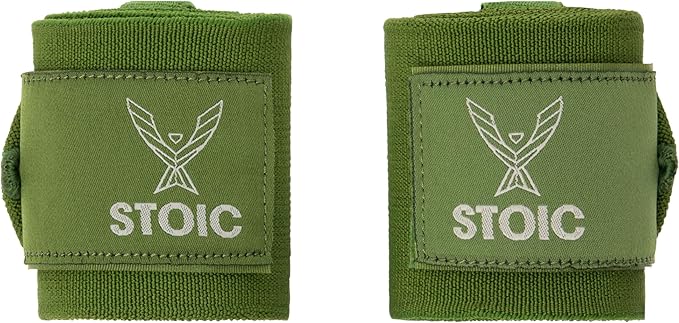 Stoic Wrist Wraps Weightlifting, Powerlifting, Cross Training, Bodybuilding with Thumb Loop. for Gym Workout, Men and Women Weight Lifting and Strength Training
