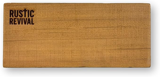 Rustic Revival | Handmade Reclaimed Barnwood Craft Bundle | Unfinished Authentic Weathered Wood Planks for DIY, Home and School Projects (12" x 3.5" x .25") 6 Pack