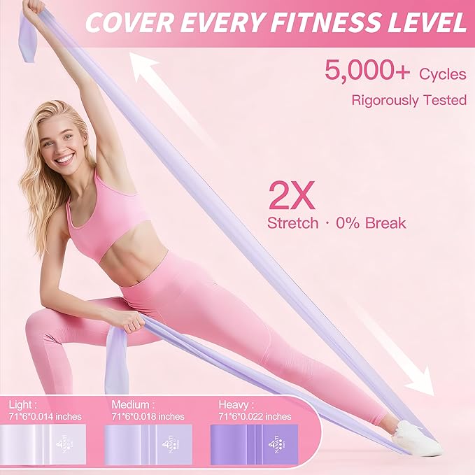 NANATI Pilates Kit, Pilates Essential Kit for Women, Pilates Equipment with 14.5" Pilates Ring and Ball, Resistance Bands,Dumbbells & Grip Socks Accessories, Home Pilates Workout Kit for Starter