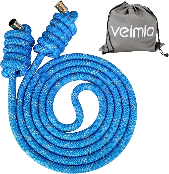 veimia Flow Rope for Fitness High Performance Double Woven Workout Rope Adjustable Flow Jump Rope for Men Women Training Indoor Outdoor Cardio Exercise Rope for beginner