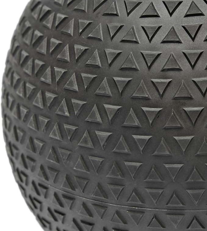 ZIVA Slam Ball - Elite Level Hard-Wearing PVC Outer Shell, Gripping Tire Tread Skin, Precision Weighted Sand Core | Throw, Toss Exercise Medicine Ball for Strength Core Workouts - Avail 10-40 lbs.